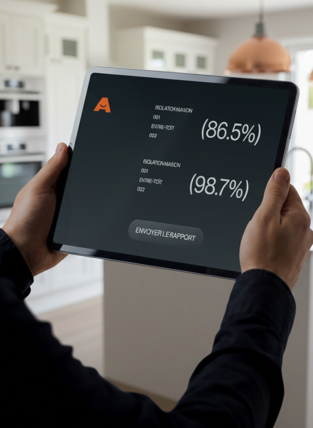 Rapport d'inspection sur tablette